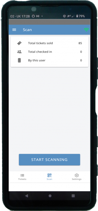 start scanning start scanning